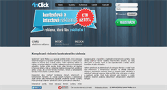 Desktop Screenshot of inclick.sk
